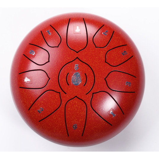 8寸11音莲心款空灵鼓